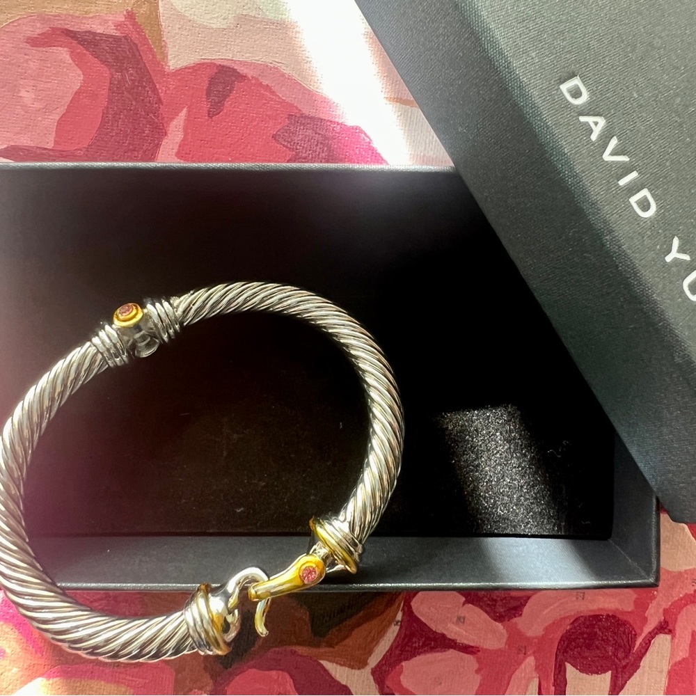 David Yurman Buckle Classic Cable Bracelet